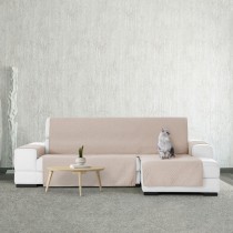 Abdeckung für Chaiselongue mit kurzem Arm rechts Eysa SILVER Beige 100 x 110 x 290 cm