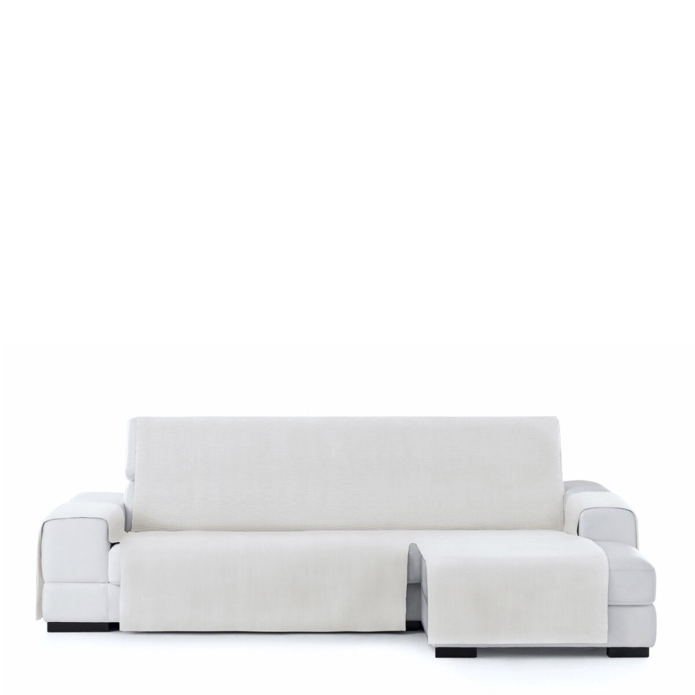 Housse pour chaise longue accoudoir court droit Eysa LEVANTE Blanc 100 x 110 x 290 cm