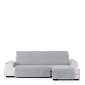 Housse pour chaise longue accoudoir court droit Eysa LEVANTE Gris 100 x 110 x 290 cm