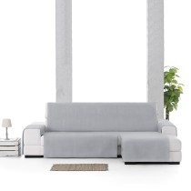 Housse pour chaise longue accoudoir court droit Eysa LEVANTE Gris 100 x 110 x 290 cm