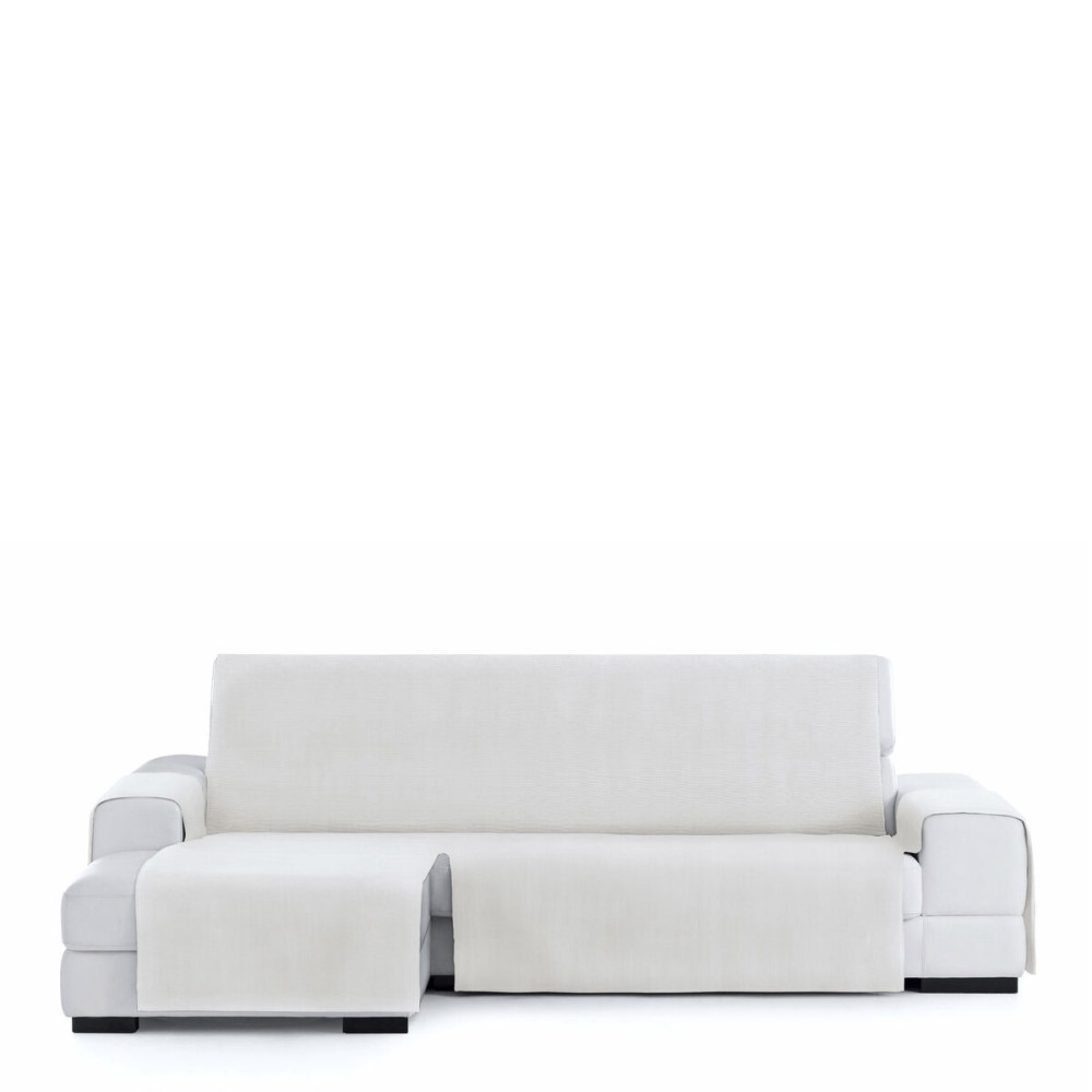 Bezug für Chaiselongue mit kurzem Arm links Eysa LEVANTE Weiß 100 x 110 x 290 cm