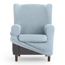 Wingback chair cover Eysa ULISES Celeste 80 x 100 x 90 cm