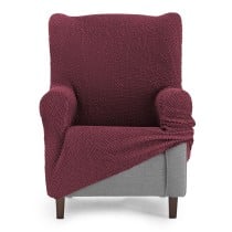 Wingback chair cover Eysa THOR Burgundy 80 x 110 x 90 cm