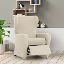 Housse de fauteuil avec pieds séparés Eysa ULISES Blanc 90 x 100 x 75 cm