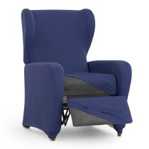 Slipcover for armchair with separate legs Eysa ULISES Blue 90 x 100 x 75 cm