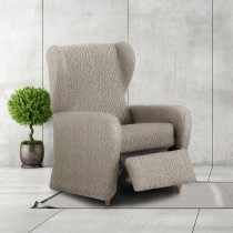 Housse de fauteuil avec pieds séparés Eysa ROC Marron Clair 90 x 120 x 85 cm