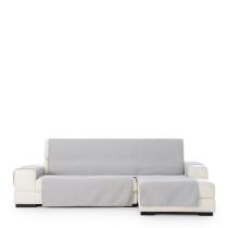 Housse pour chaise longue accoudoir court droit Eysa SILVER Gris clair 100 x 110 x 240 cm