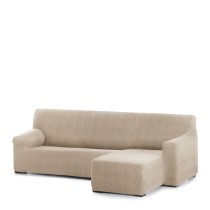 Right short arm chaise longue cover Eysa ROC Beige 120 x 120 x 360 cm