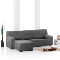 Bezug für Chaiselongue mit kurzem Arm links Eysa ROC Dunkelgrau 120 x 120 x 360 cm