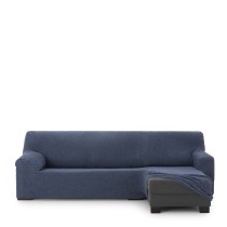 Housse pour chaise longue accoudoir court droit Eysa THOR Bleu 110 x 110 x 310 cm