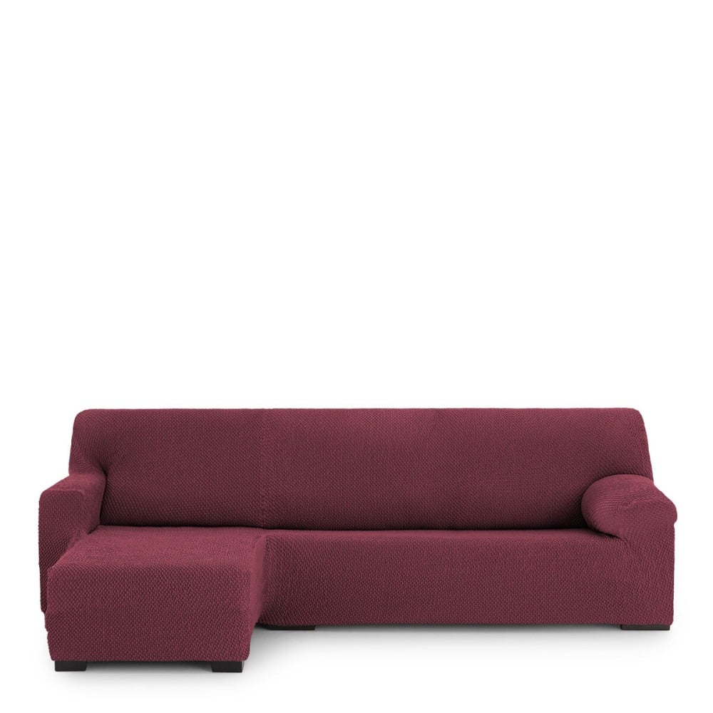 Housse pour chaise longue accoudoir long gauche Eysa THOR Bordeaux 110 x 110 x 310 cm