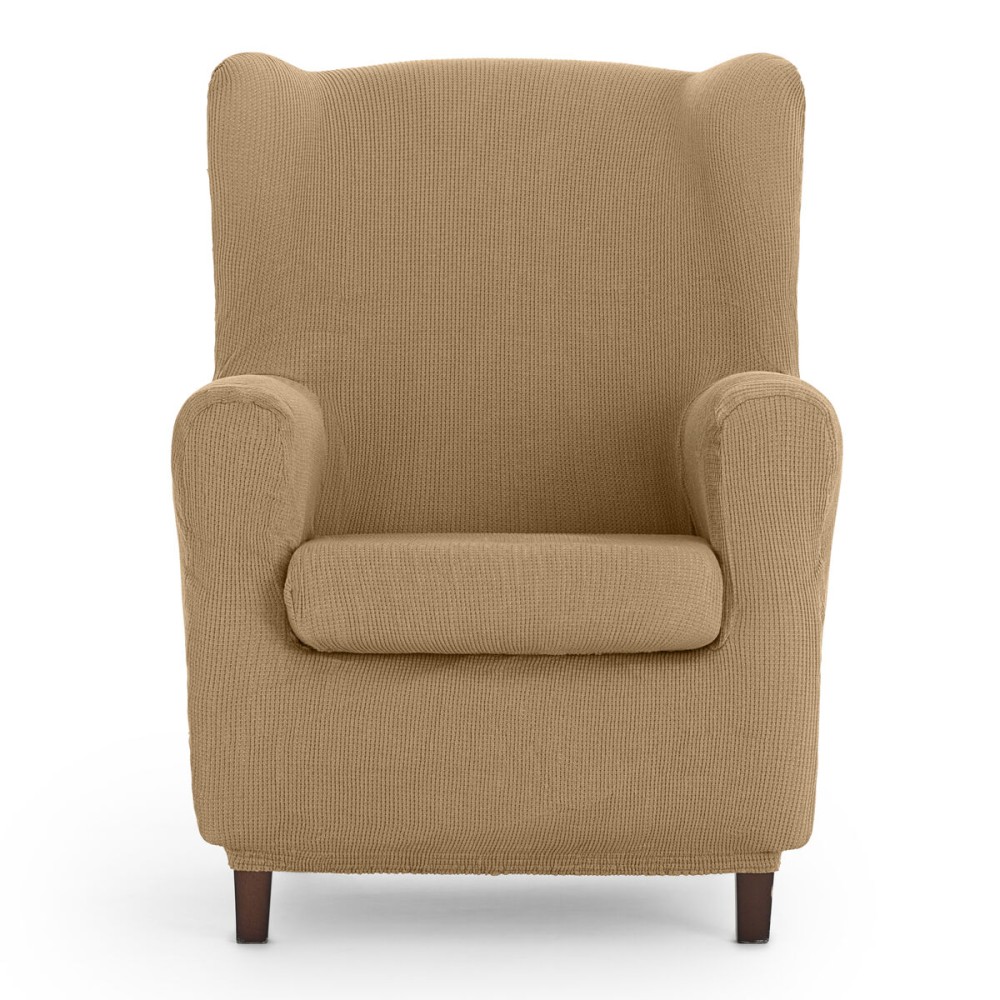 Housse de fauteuil à oreilles Eysa ULISES Beige 80 x 100 x 90 cm