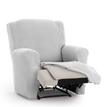 Housse de fauteuil Eysa ULISES Gris perlé 80 x 100 x 90 cm