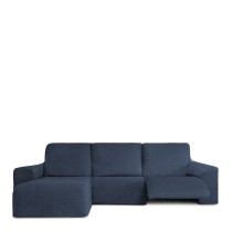 Right short arm chaise longue cover Eysa ROC Blue 120 x 120 x 360 cm