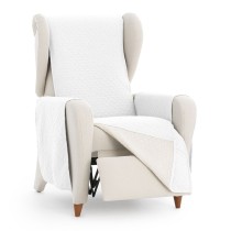 Housse de fauteuil Eysa SILVER Blanc 100 x 110 x 55 cm Réversible