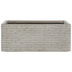 Blumenkasten Home ESPRIT Beige Magnesium 74,5 x 37,5 x 37,5 cm