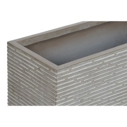 Planter Home ESPRIT Beige Magnesium 74,5 x 37,5 x 37,5 cm