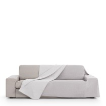 Sofa cover Eysa SILVER Light grey 400 x 270 cm Reversible