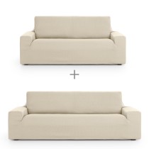 Sofa cover set Eysa ULISES White 2 Pieces