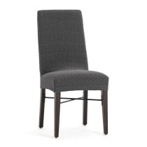 Chair Cover Eysa JAZ Dark grey 50 x 60 x 50 cm 2 Units