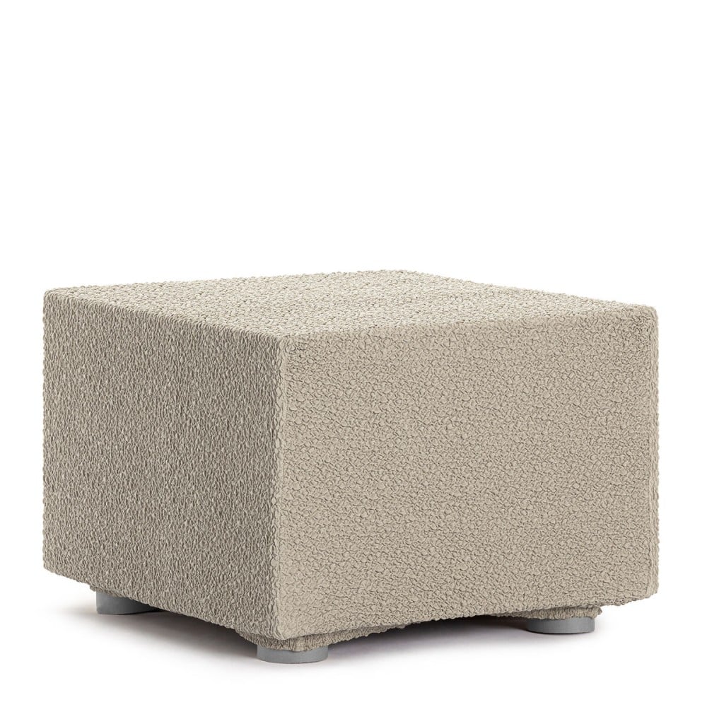 Housse de pouf Eysa ROC Blanc 100 x 65 x 100 cm