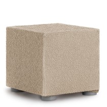 Pouffe cover Eysa ROC Beige 65 x 65 x 65 cm