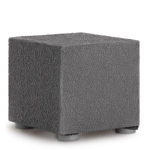 Pouffe cover Eysa ROC Dark grey 65 x 65 x 65 cm