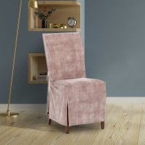 Housse de Chaise Eysa TURIN Rose 40 x 135 x 45 cm 2 Unités