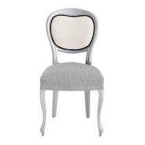 Chair Cover Eysa ULISES Pearl Gray 50 x 5 x 50 cm 2 Units