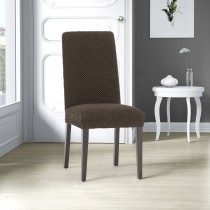 Chair Cover Eysa THOR Brown 50 x 55 x 50 cm 2 Units