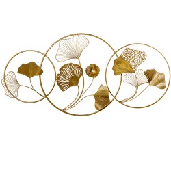 Wall Decoration Alexandra House Living Golden Metal 119 x 59 x 6 cm