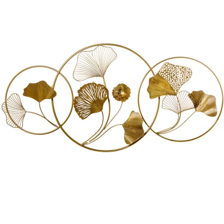 Wall Decoration Alexandra House Living Golden Metal 119 x 59 x 6 cm