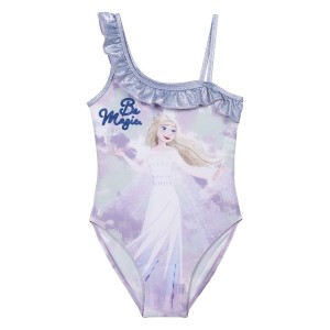 Maillot de Bain Fille Frozen Bleu