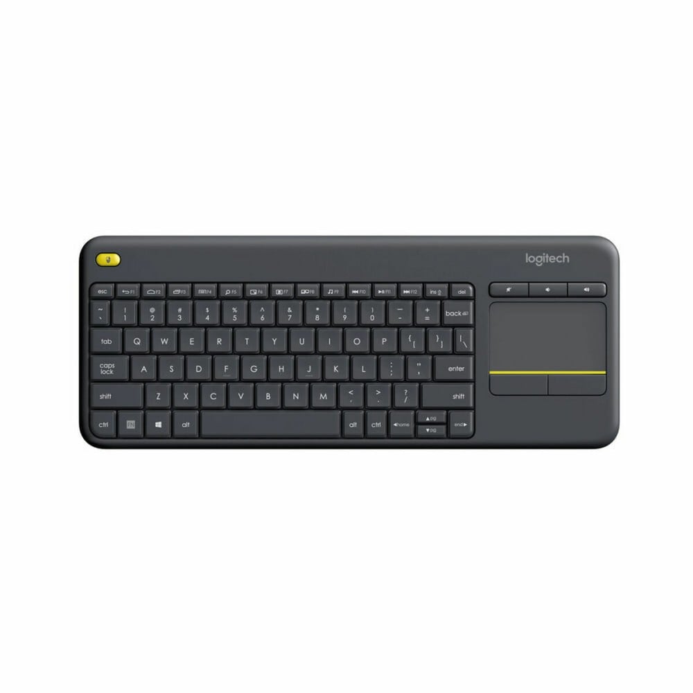 Clavier Logitech 920-007145 Anglais EEUU Noir QWERTY