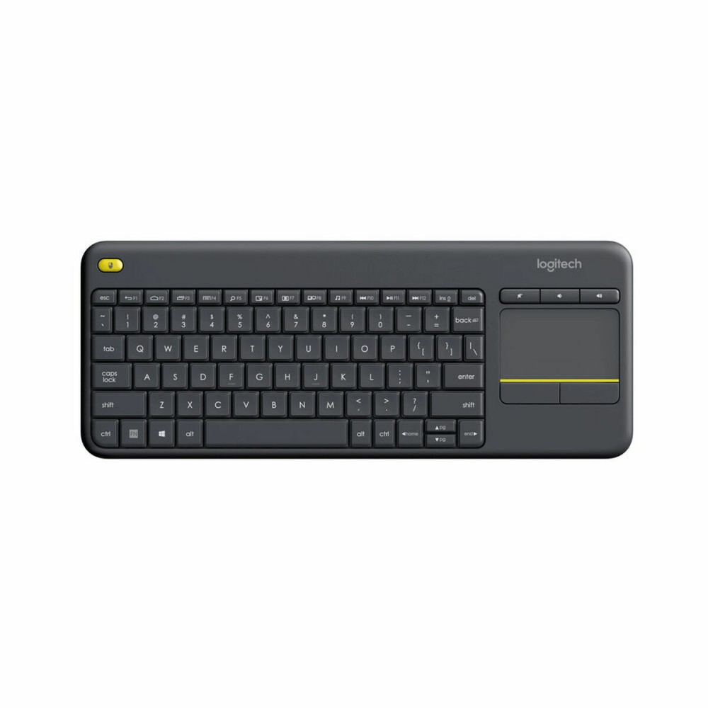 Tastatur Logitech 920-007145 Englisch EEUU Schwarz QWERTY