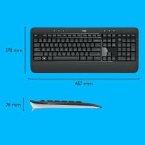 clavier et souris Logitech 920-008685 Noir Qwerty US