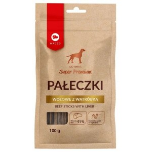 Snack pour chiens Maced Veau 100 g