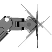 Bildschirm-Träger für den Tisch MacLean MC-861N 27" 13"