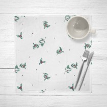 Napkins Belum White Christmas White Multicolour Half Panamá 45 x 45 cm 2 Units