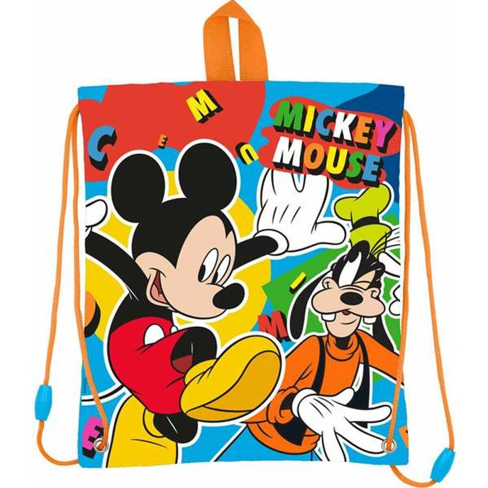 Rucksacktasche mit Bändern Mickey Mouse Littlest Pet Shop