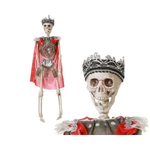 Halloween Decorations Medieval King Skeleton 40 cm