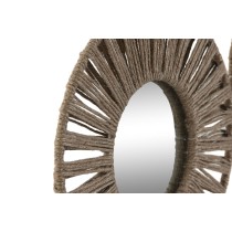 Ensemble de miroirs Home ESPRIT Naturel Tropical 20 x 1 x 20 cm (3 Pièces)