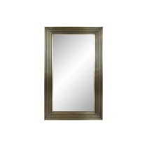 Wall mirror Home ESPRIT Brass 70 x 3 x 120 cm