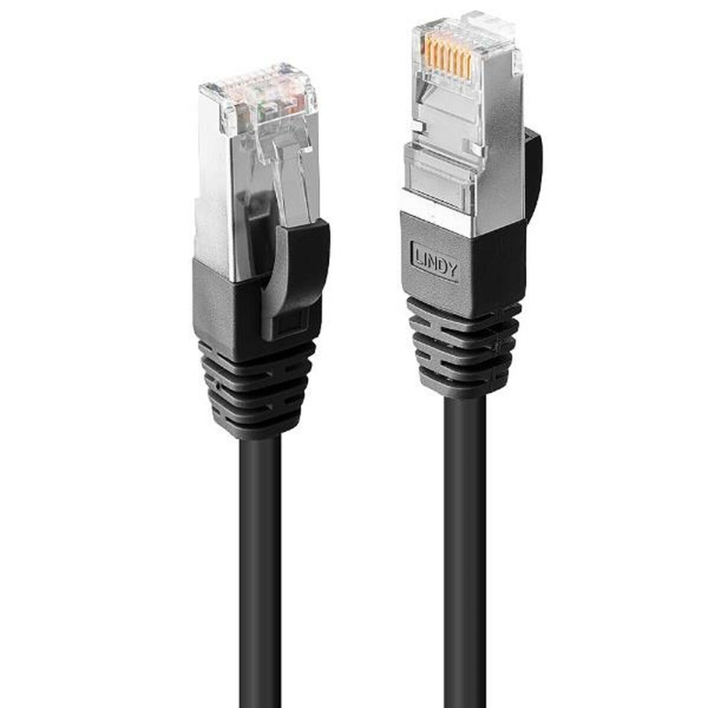 Kabel Ethernet LAN LINDY 45603 Schwarz 2 m 1 Stück