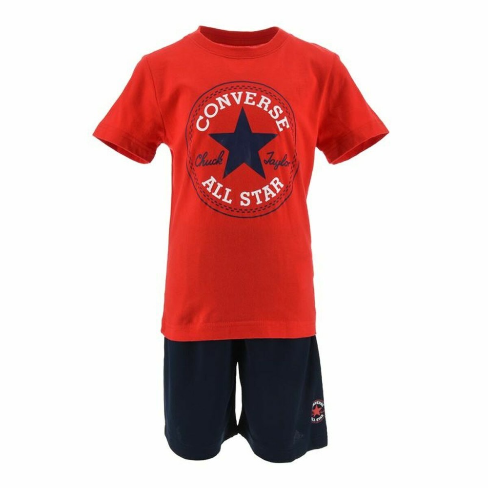 Ensemble de Sport pour Enfants Converse Chuck Taylor Patch Rouge