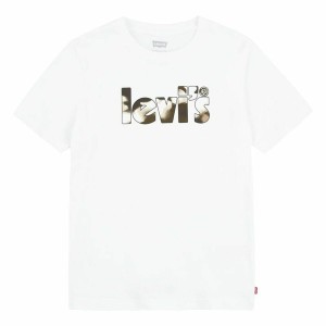 T-shirt Levi's Camo Poster Logo Bright 60732 White