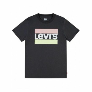 T-Shirt Levi's Sportswear Logo Dark Shadow  Schwarz