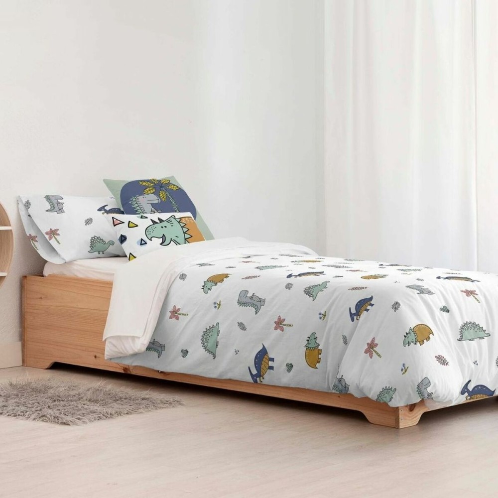 Housse de Couette Kids&Cotton Italo Small Blanc 155 x 220 cm