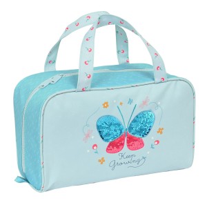 Trousse de Toilette BlackFit8 Mariposa Bleu 31 x 14 x 19 cm