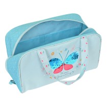 Trousse de Toilette BlackFit8 Mariposa Bleu 31 x 14 x 19 cm